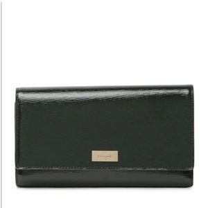 NWT Kate Spade Bixby Place Phoenix Trifold Clutch Wallet Spruce Green